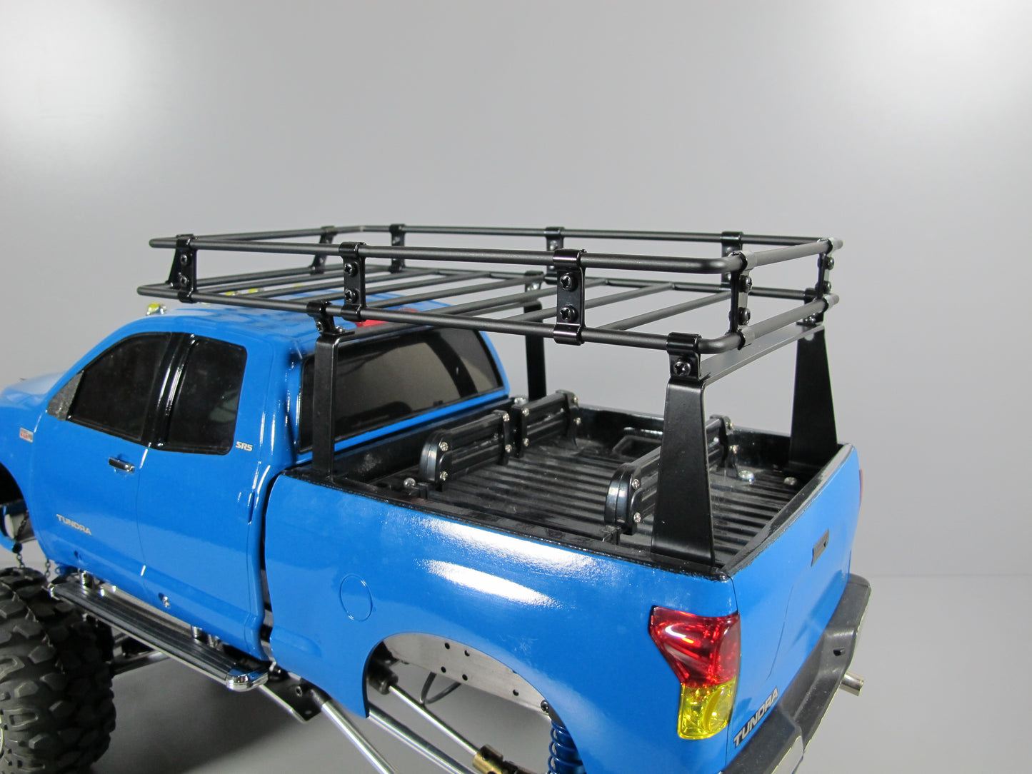 Add-On Steel Rear Cargo Bed Roof Tool Rack for Tamiya R/C Toy 1/10 Toyota Tundra Truck