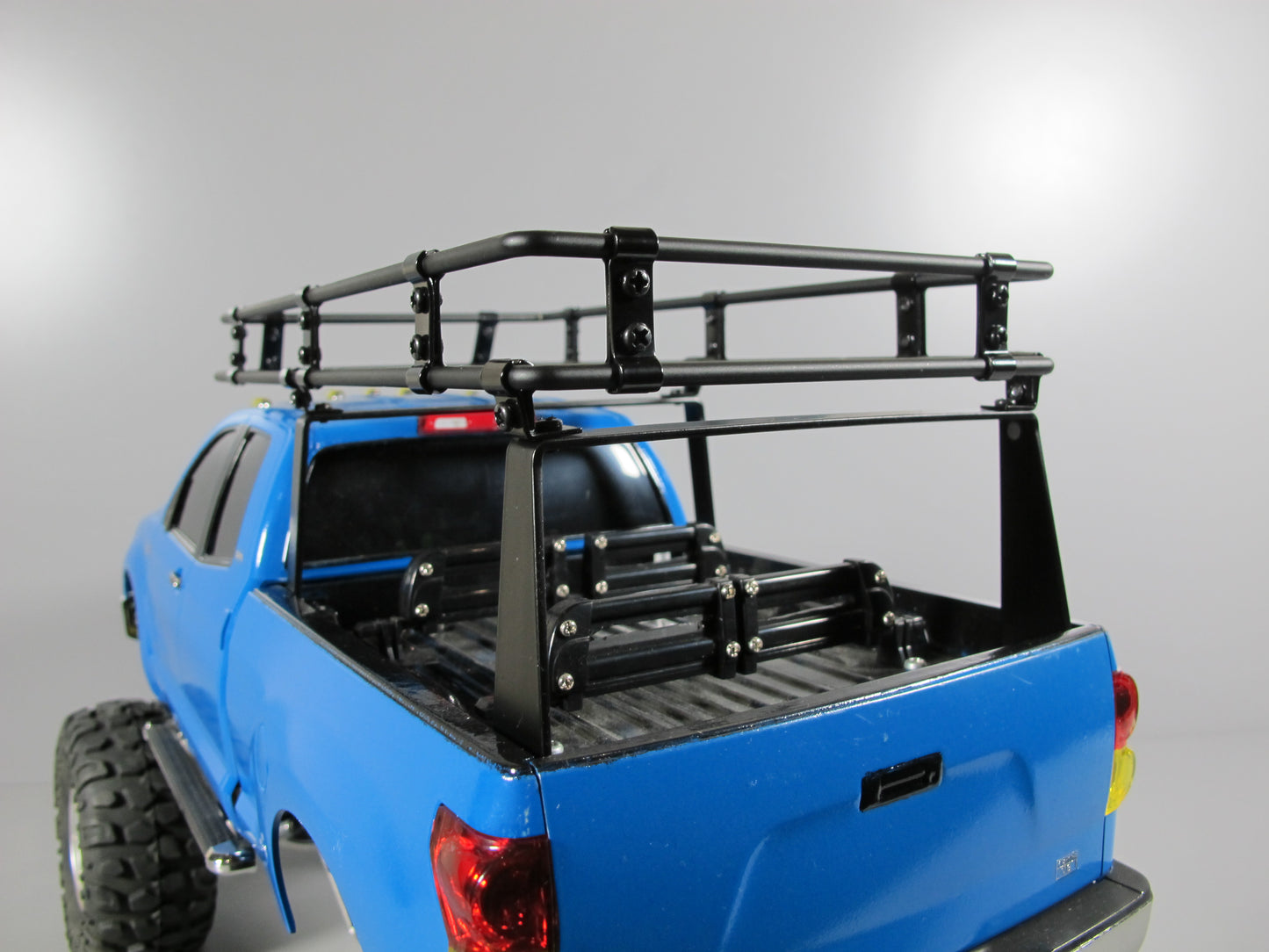 Add-On Steel Rear Cargo Bed Roof Tool Rack for Tamiya R/C Toy 1/10 Toyota Tundra Truck
