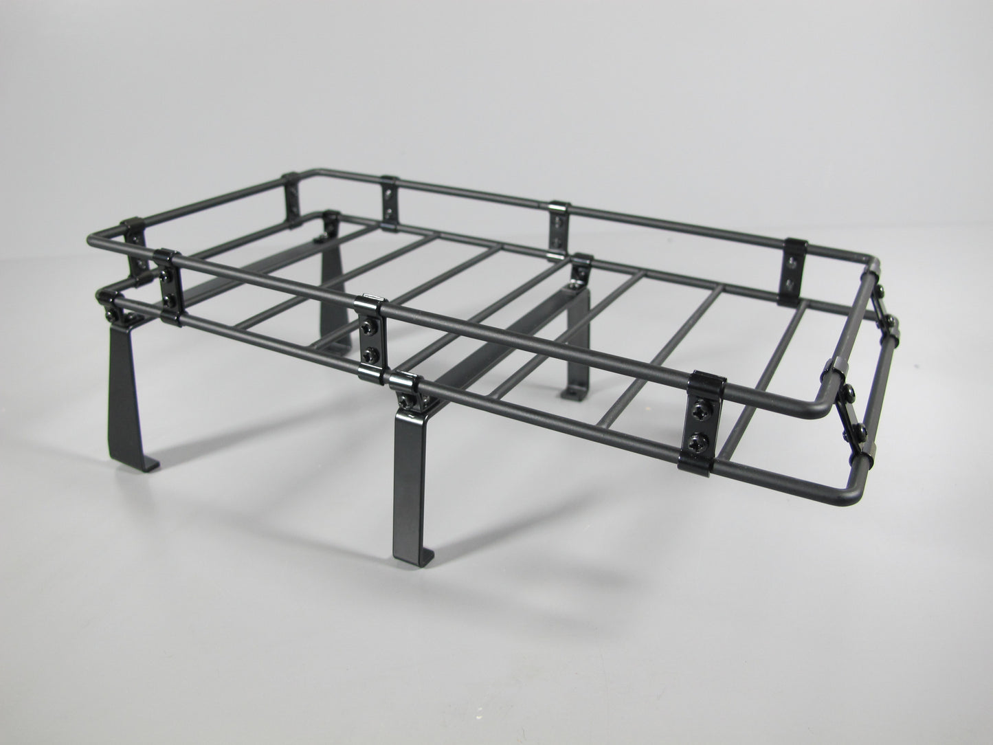 Add-On Steel Rear Cargo Bed Roof Tool Rack for Tamiya R/C Toy 1/10 Toyota Tundra Truck