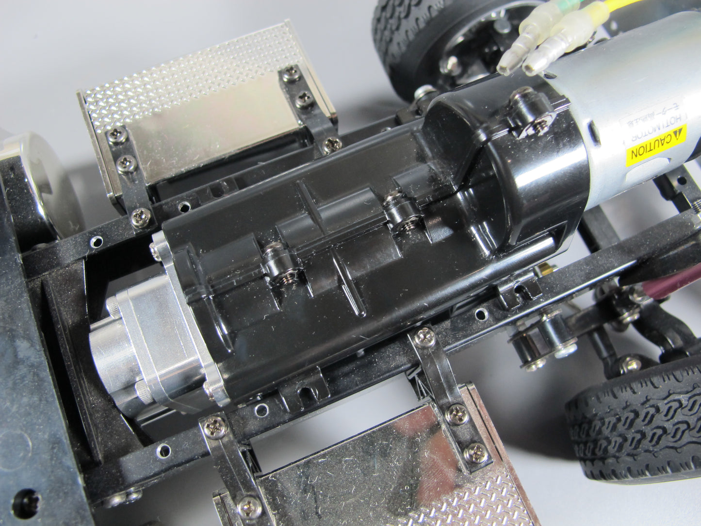 Add-On Speed Reduction 4:1 Transmission Gear Box Transfer Case for Tamiya R/C 1/14 King Hauler Grand Hauler Knight Hauler Aeromax Globeliner Cascadia Scania Volvo Actros Man