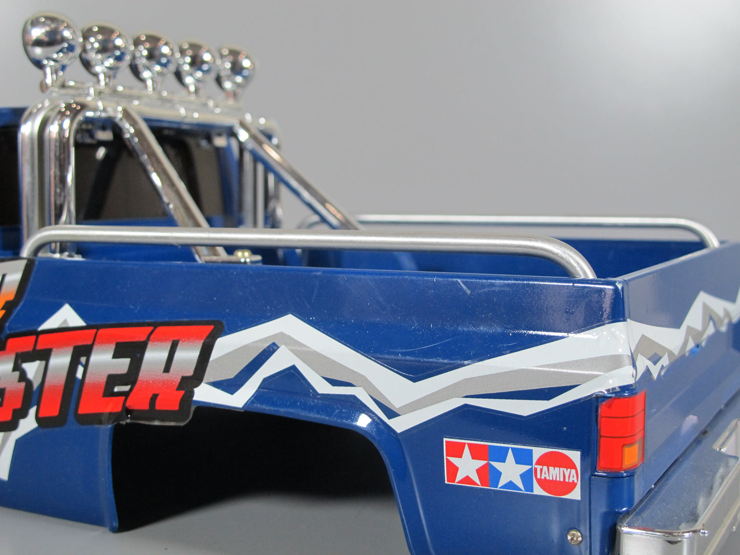 Pair Aluminum Side Trunk Bed Rail Bar for Tamiya 1/10 R/C Super ClodBuster Clod Buster