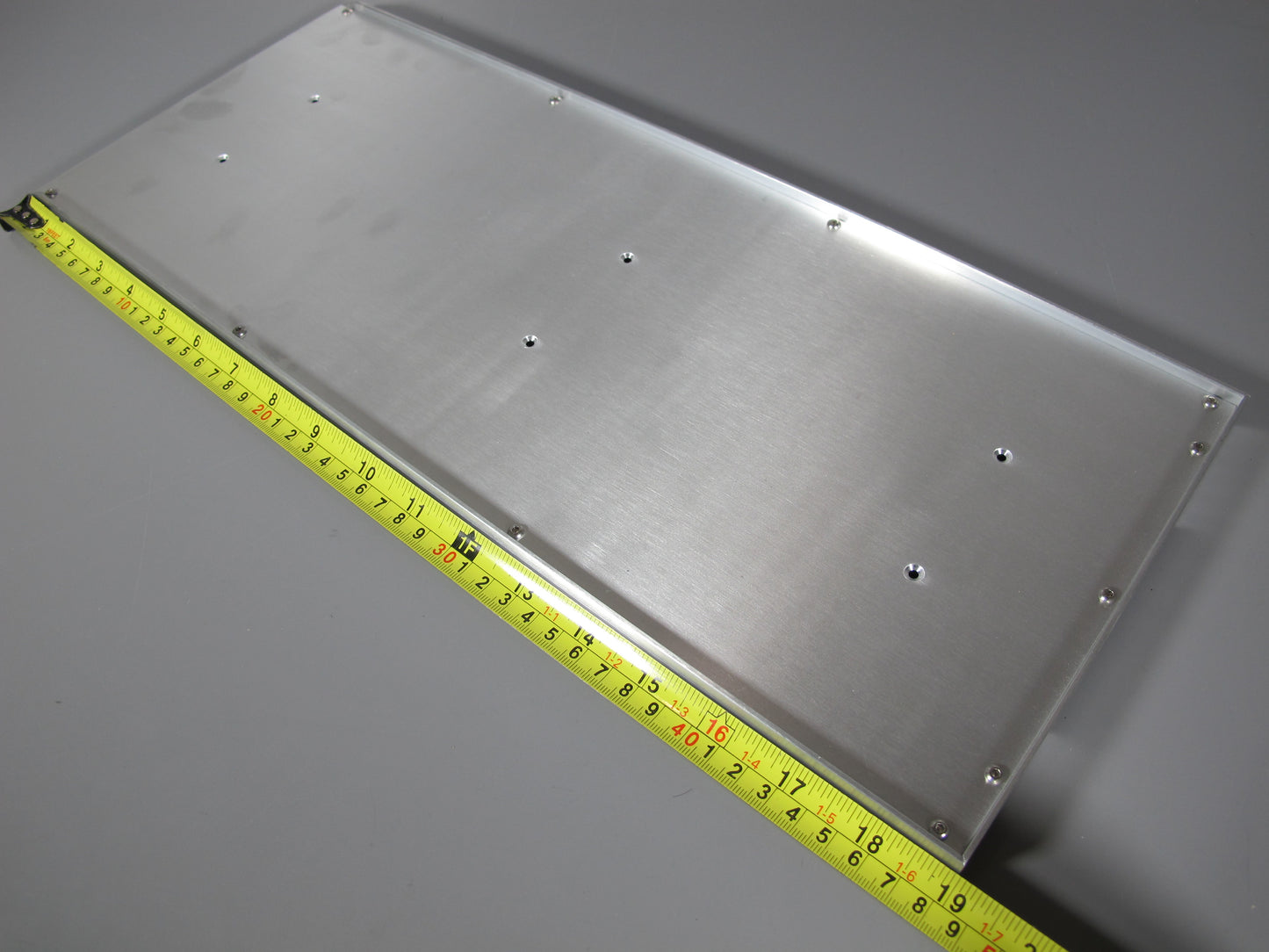 Aluminum 19 inch Flat Rear Bed Deck Section "ONLY" for custom Tamiya 1/14 R/C Toy King Hauler Grand Hauler Globeliner Semi Truck