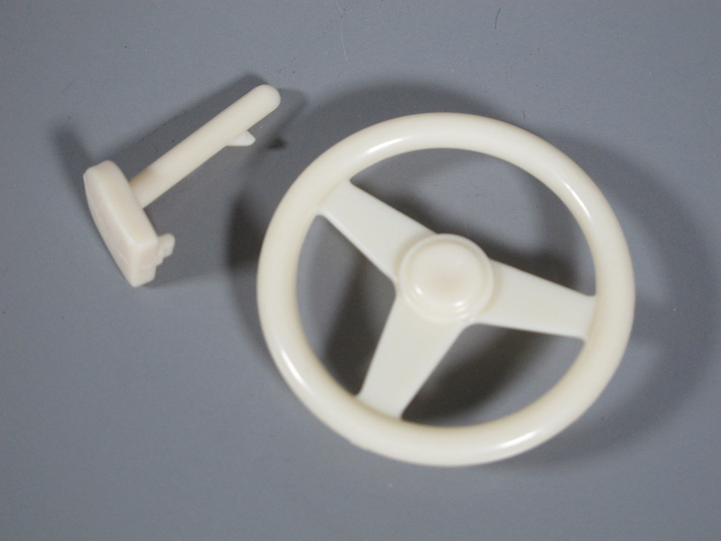 Plastic Interior Steering Wheel Tamiya RC 1/10 Toyota Hilux TrailFinder Bruiser