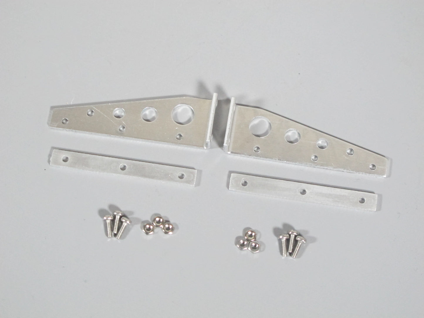 Pair Aluminum Rear Mud Flap Mount Style Hanger Holder Tamiya R/C Toy 1/14 Grand Hauler King Hauler Globeliner Aeromax Cascadia Semi Truck