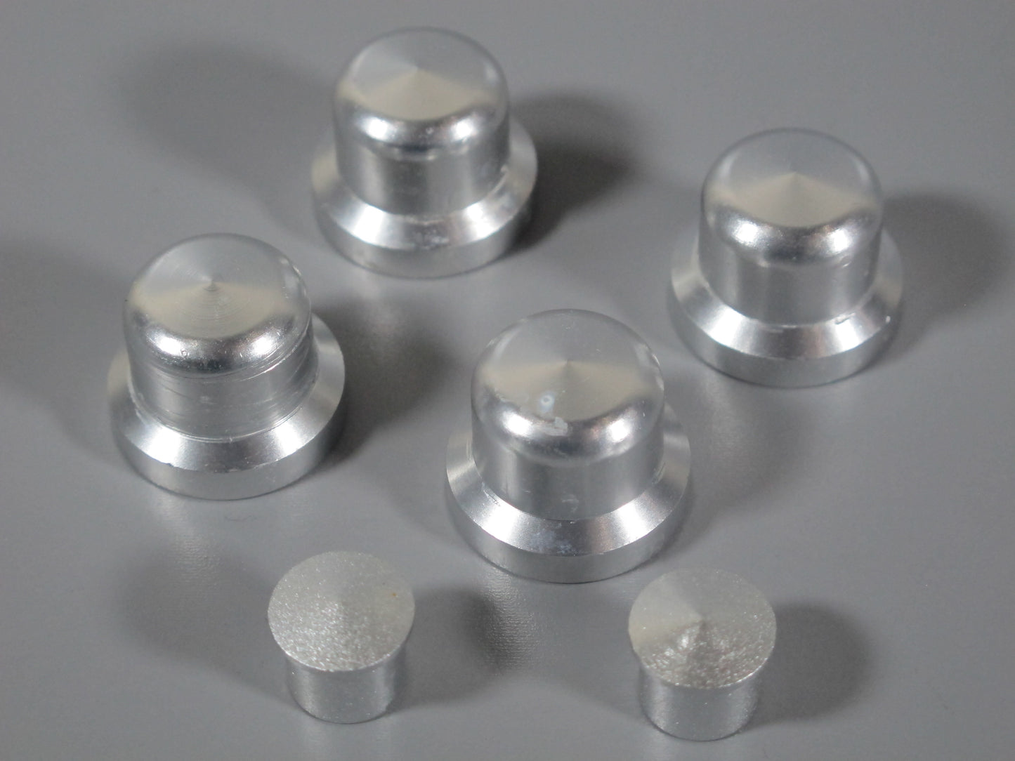 Aluminum Front & Rear Wheel Hub Lock Nuts Set for Tamiya R/C 1/14 King Hauler Grand Hauler Knight Hauler Man Globeliner Scania Actros Volvo