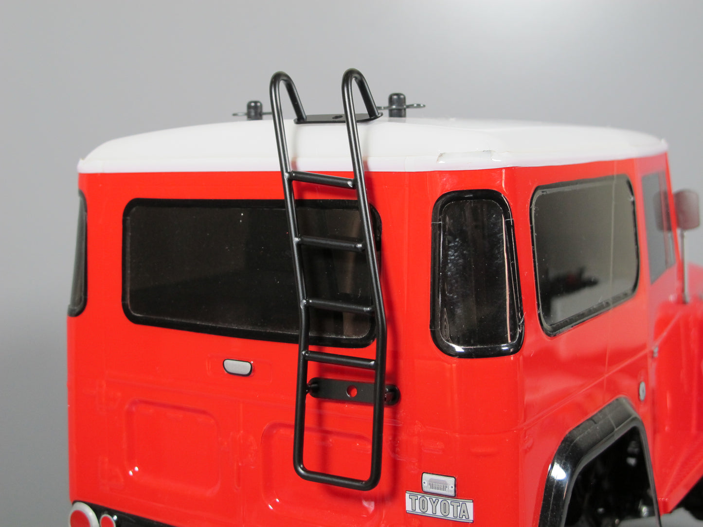 Toy Scale Rear Metal Crawler Ladder Stair Frame for Tamiya Toy R/C 1/10 Toyota Land Cruiser 40