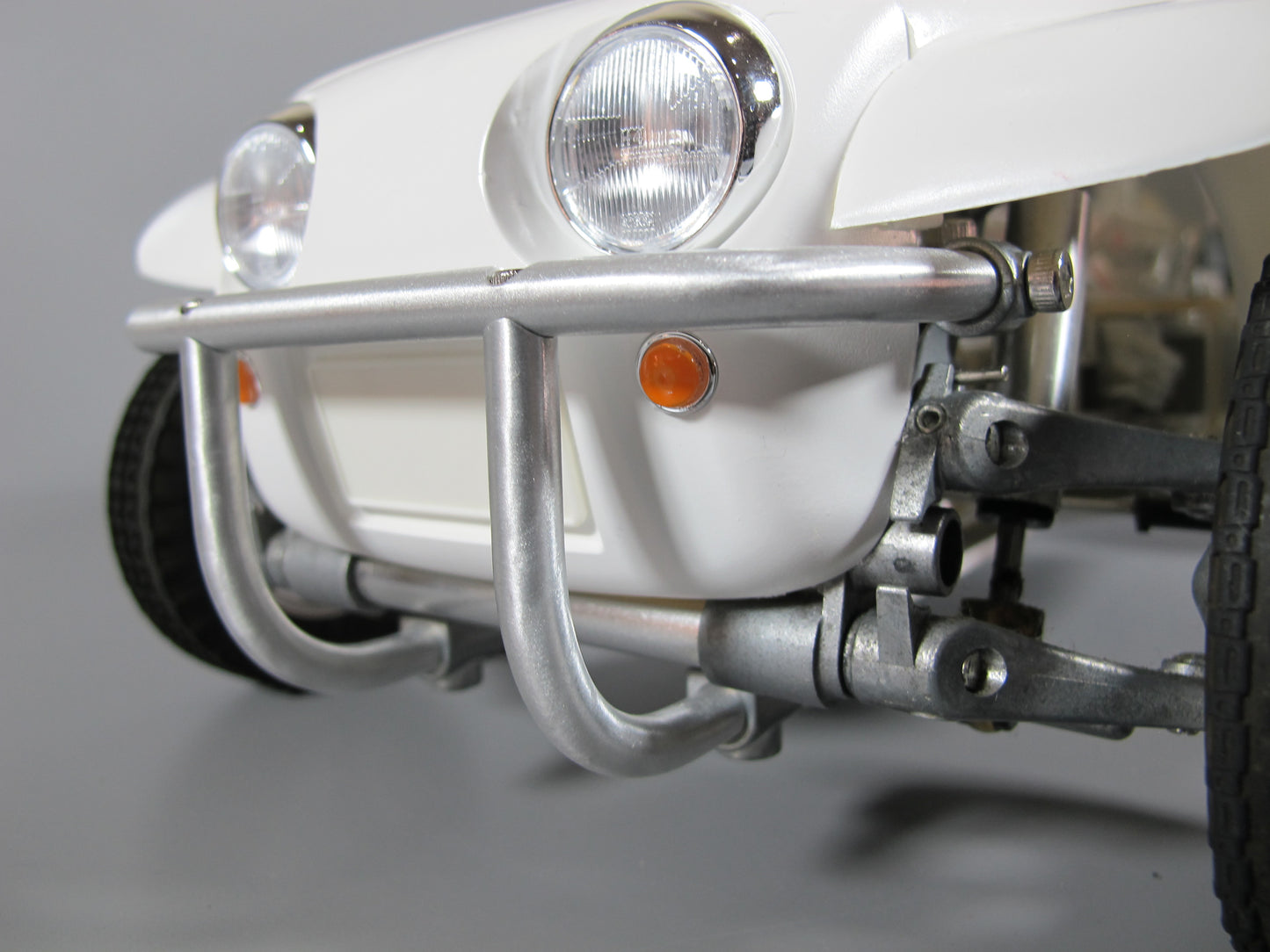 Aluminum Front Bar Style Protection Bumper Guard Tamiya R/C Toy 1/10 Sand Scorcher Super Champ Buggy SRB