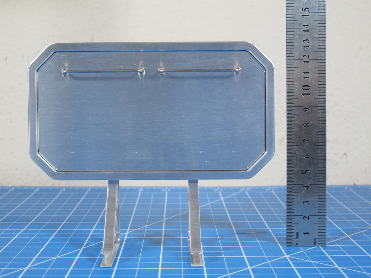 Aluminum "Toy" Rear Back Headache Rack Chassis Mount for Tamiya R/C 1/14 King Hauler Grand Hauler Knight Hauler Man Globeliner Aeromax Cascadia Actros Scania