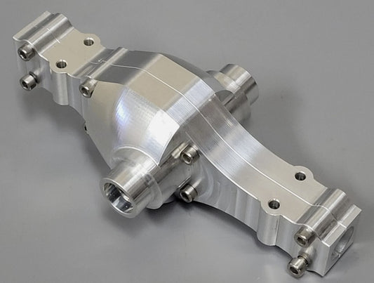 Aluminum Rear Middle Mid Single Axle Diff Housing Cover for Tamiya R/C 1/14 King Hauler Grand Hauler Knight Hauler Cascadia Scania Globeliner Aeromax Actros