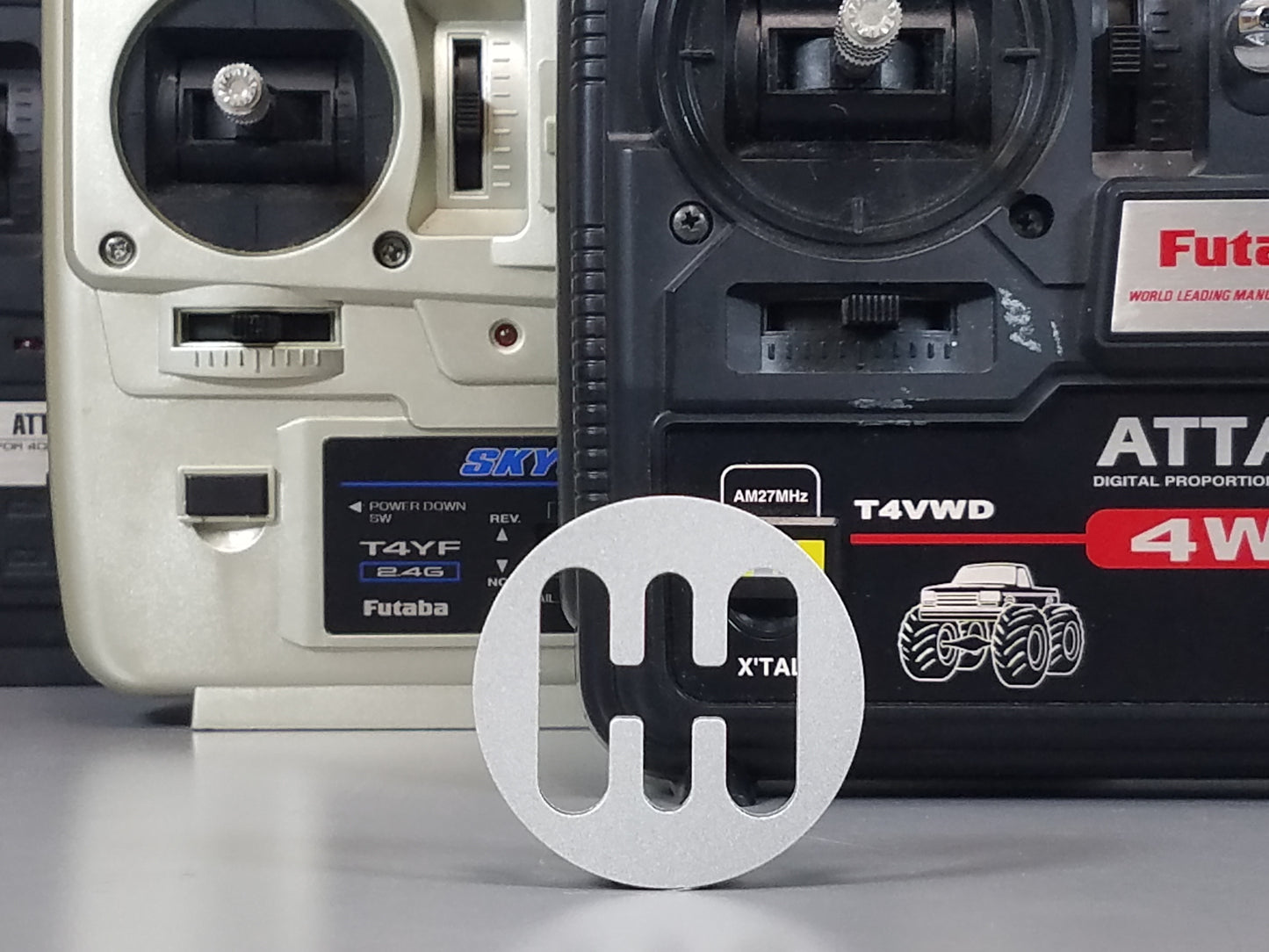 Remote Control Stick Shift Gate Grind Plate for most Tamiya R/C 1/14 1/10 Toy Car Truck King Knight Grand Hauler Futaba Globeliner F350 Filux Tundra Scania