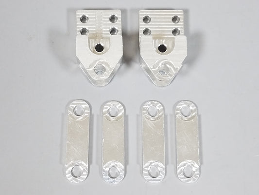 Leaf Spring Suspension Lift Adjustable Mount Shackles Bracket Tamiya 1/10 F350 Toyota Hilux Tundra