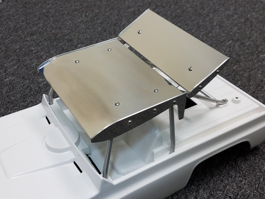 Custom Made Aluminum Roll Cage Spoiler Roof Cage Style for Tamiya 1/10 R/C Blazing Blazer