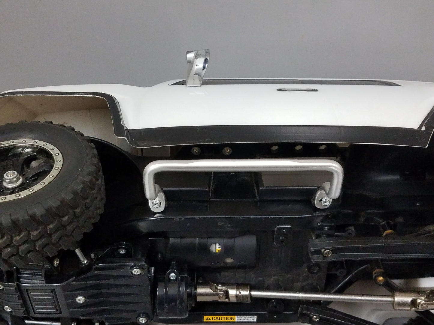 Pair Aluminum Side Under Protection Step Bar for Tamiya 1/10 CC-01 Chassis Jeep Wrangler Bronco Pajero FJ Cruiser Land Isuzu Amarok Defender