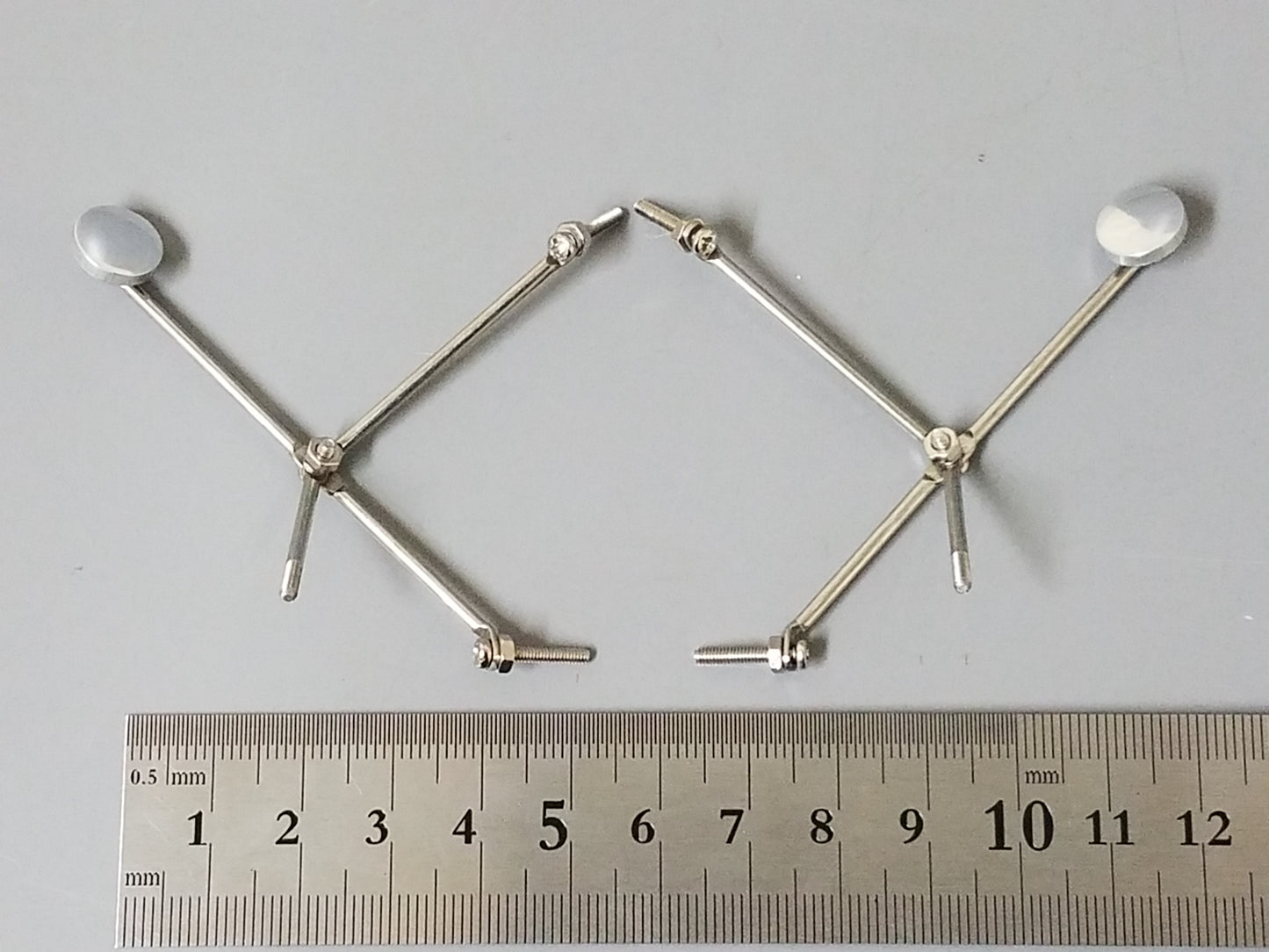 Pair Truck Front Hood Mirror Tamiya R/C 1/14 King Hauler Grand Knight Hauler Aeromax Cascadia Wedico