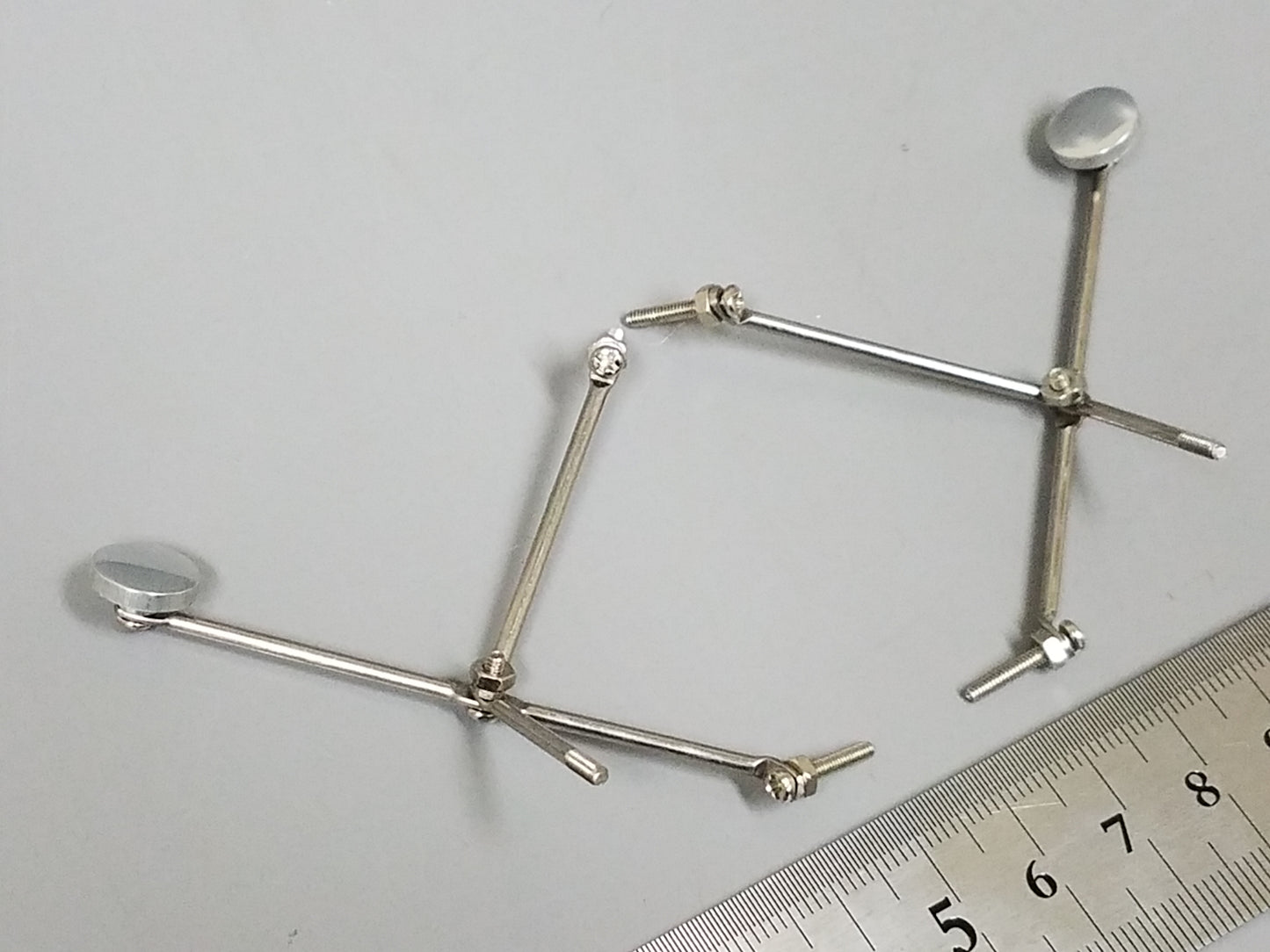 Pair Truck Front Hood Mirror Tamiya R/C 1/14 King Hauler Grand Knight Hauler Aeromax Cascadia Wedico