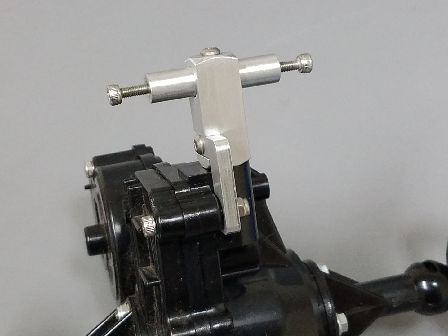 Aluminum Front & Rear Upper Axles 4 Link Suspension Rod Mount for Tamiya 1/10 Clodbuster Bullhead
