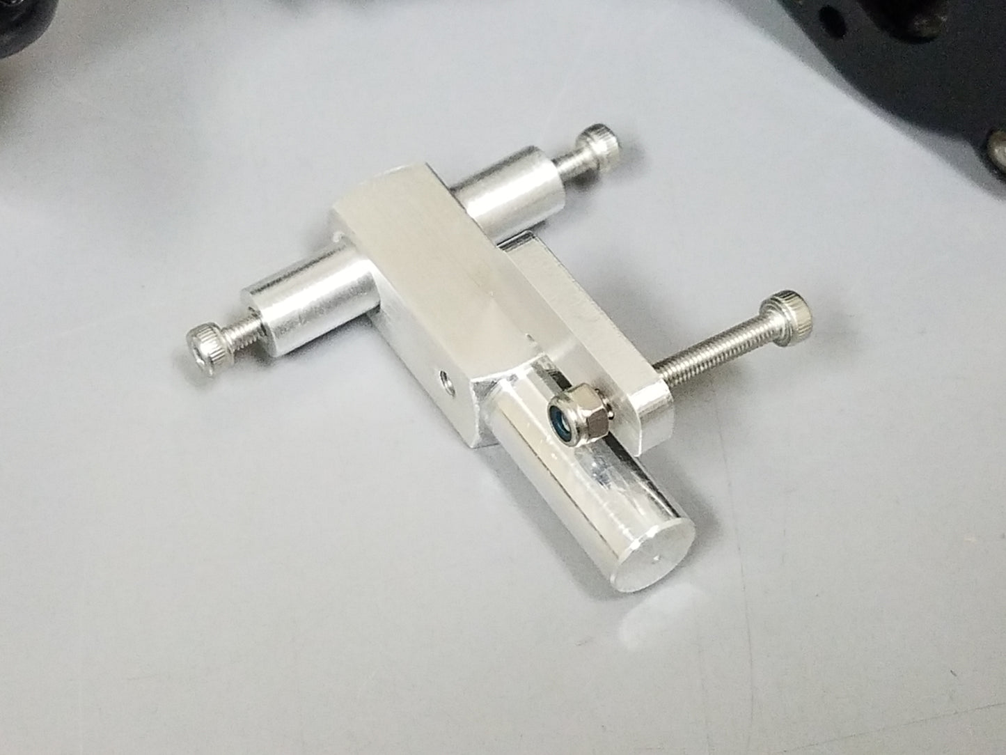 Aluminum Front & Rear Upper Axles 4 Link Suspension Rod Mount for Tamiya 1/10 Clodbuster Bullhead