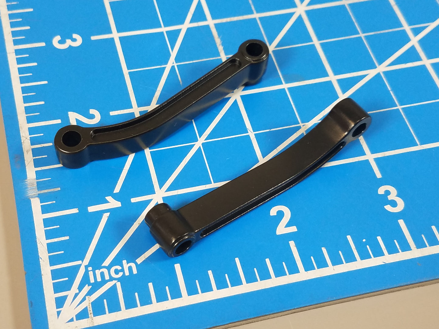 Pair Aluminum Rear Axle Linkage Link Arm for Tamiya R/C 1/14 Knight Hauler King Hauler Grand Hauler Globeliner Aeromax Scania Actros