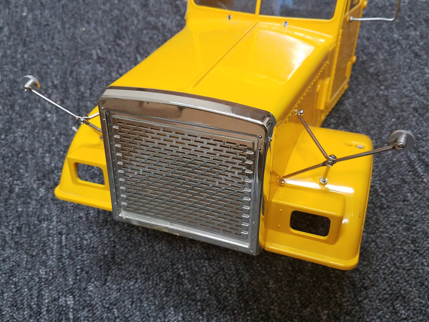 Pair Truck Front Hood Mirror Tamiya R/C 1/14 King Hauler Grand Knight Hauler Aeromax Cascadia Wedico