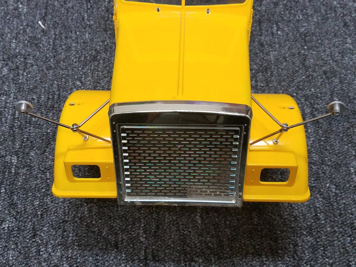 Pair Truck Front Hood Mirror Tamiya R/C 1/14 King Hauler Grand Knight Hauler Aeromax Cascadia Wedico