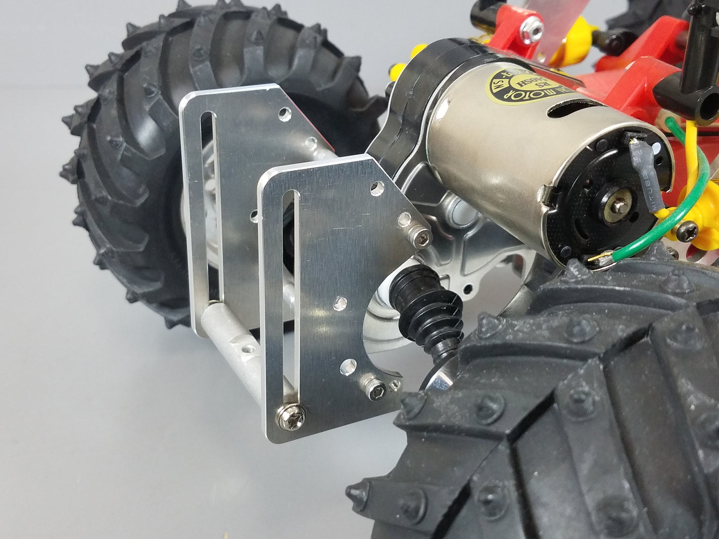 Aluminum Rear Tow Hitch Mount Guard Kit for Tamiya RC 1/10 BlackFoot Monster Beetle Mud Buster