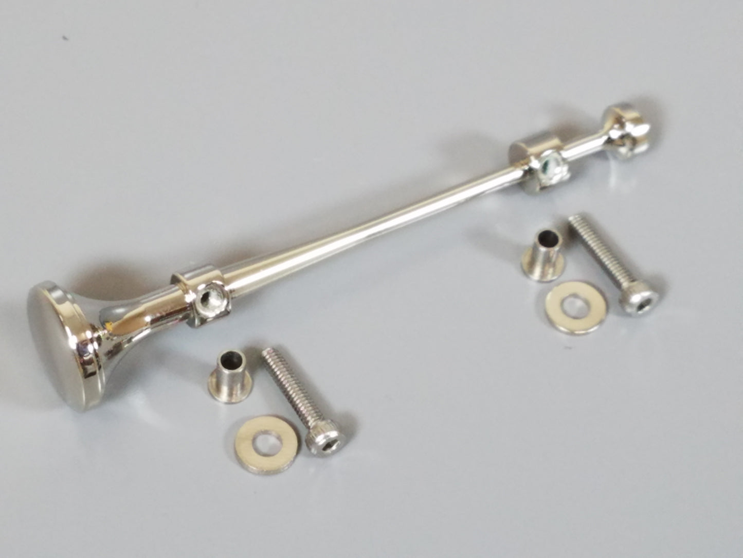 Pair Chrome Brass Roof Air Horn for Tamiya R/C Toy 1/14 King Hauler Grand Hauler Globeliner Tractor Truck