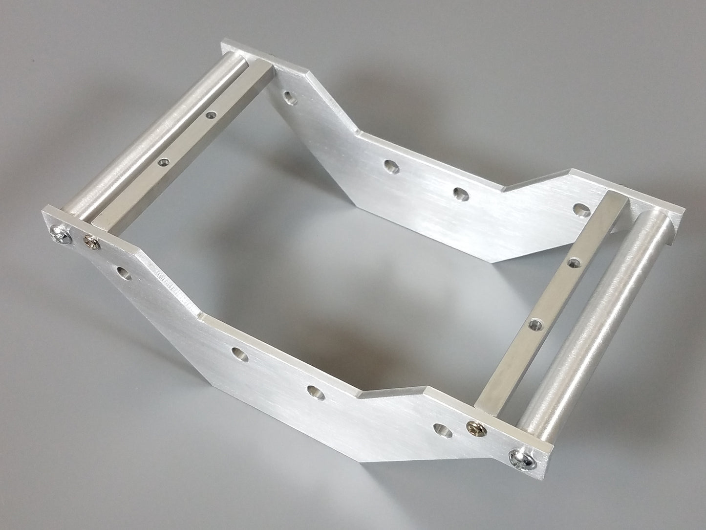 Aluminum Add-On Extension Wide Wheelbase Chassis Mount Plate Bracket for Tamiya 1/10 R/C Super Clodbuster Bullhead