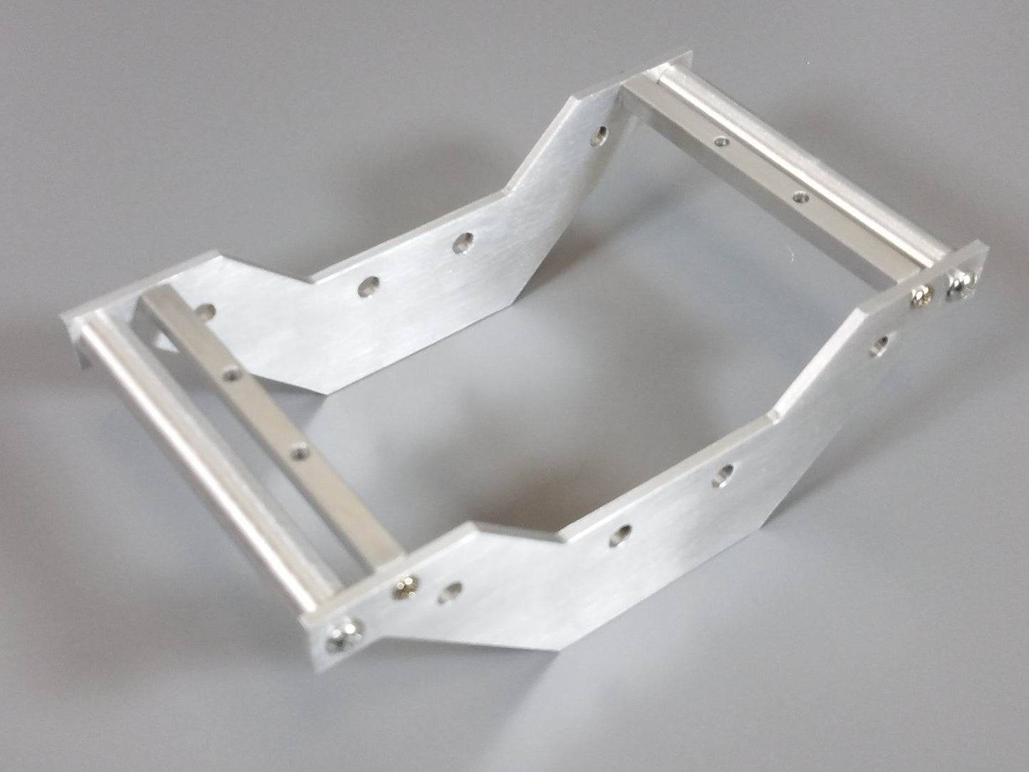 Aluminum Add-On Extension Wide Wheelbase Chassis Mount Plate Bracket for Tamiya 1/10 R/C Super Clodbuster Bullhead