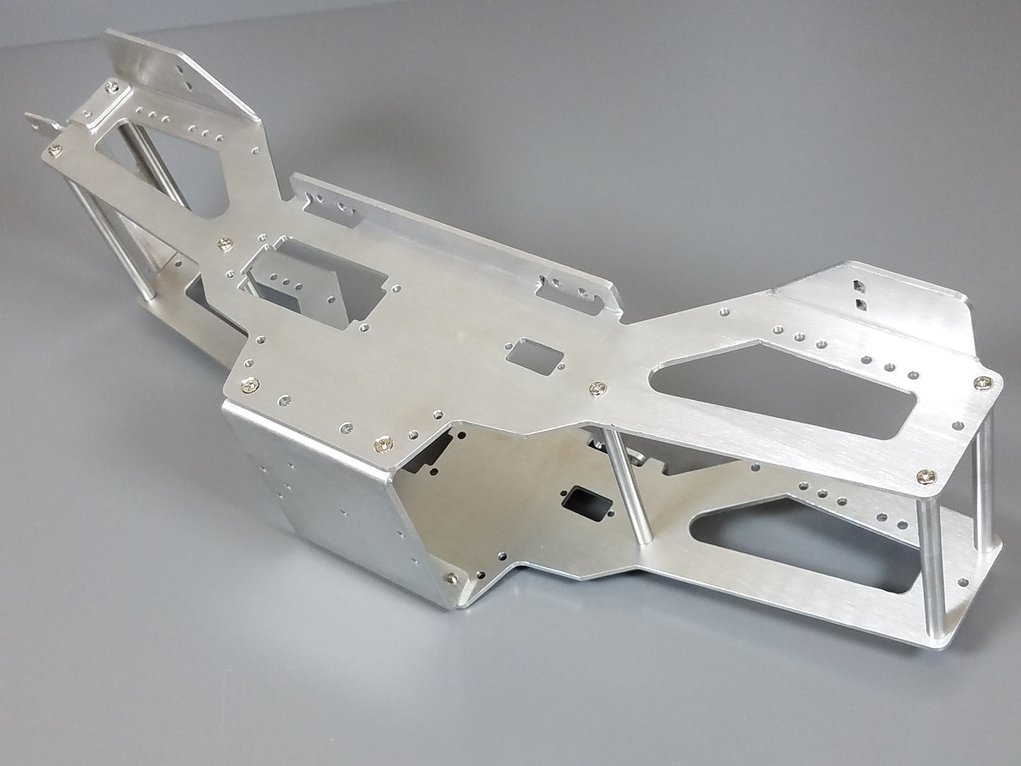 Aluminium Chassis Frame for Tamiya R/C 1/10 Clodbuster Bullhead Super Clod Buster