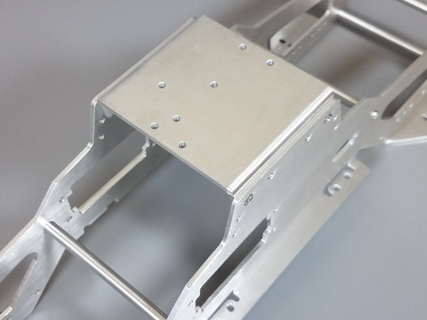 Aluminium Chassis Frame for Tamiya R/C 1/10 Clodbuster Bullhead Super Clod Buster