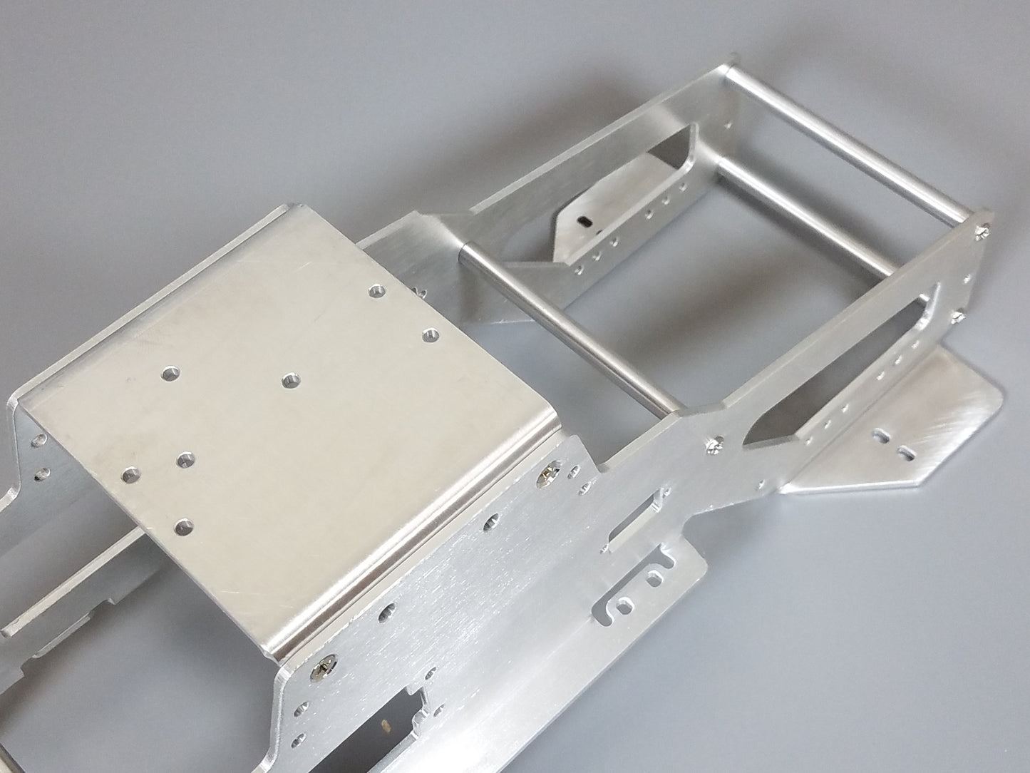 Aluminium Chassis Frame for Tamiya R/C 1/10 Clodbuster Bullhead Super Clod Buster