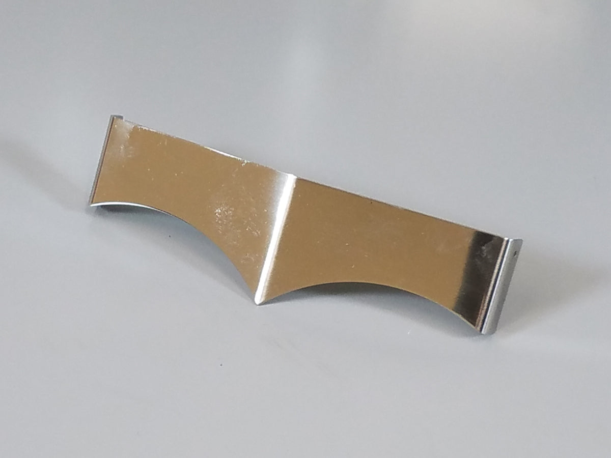 Stainless Steel Front Bowtie Sunvisor Plate Tamiya R/C Toy 1/14 King Hauler Grand Hauler