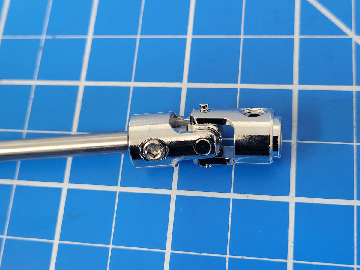 Extend 21-Inch One Piece Drive Shaft Tamiya R/C 1/14 King Knight Hauler Globeliner Cascadia Aeromax