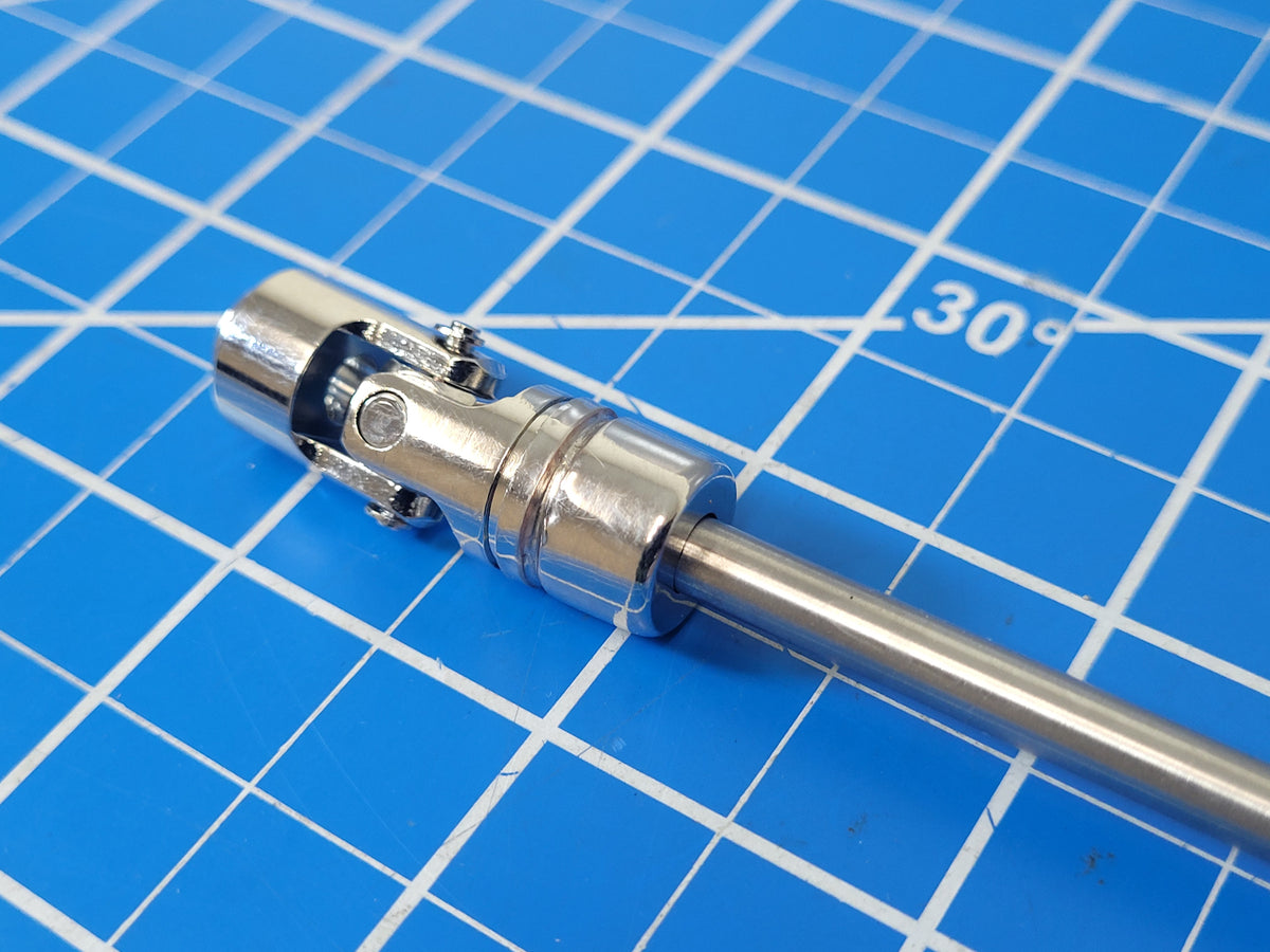Extend 21-Inch One Piece Drive Shaft Tamiya R/C 1/14 King Knight Hauler Globeliner Cascadia Aeromax