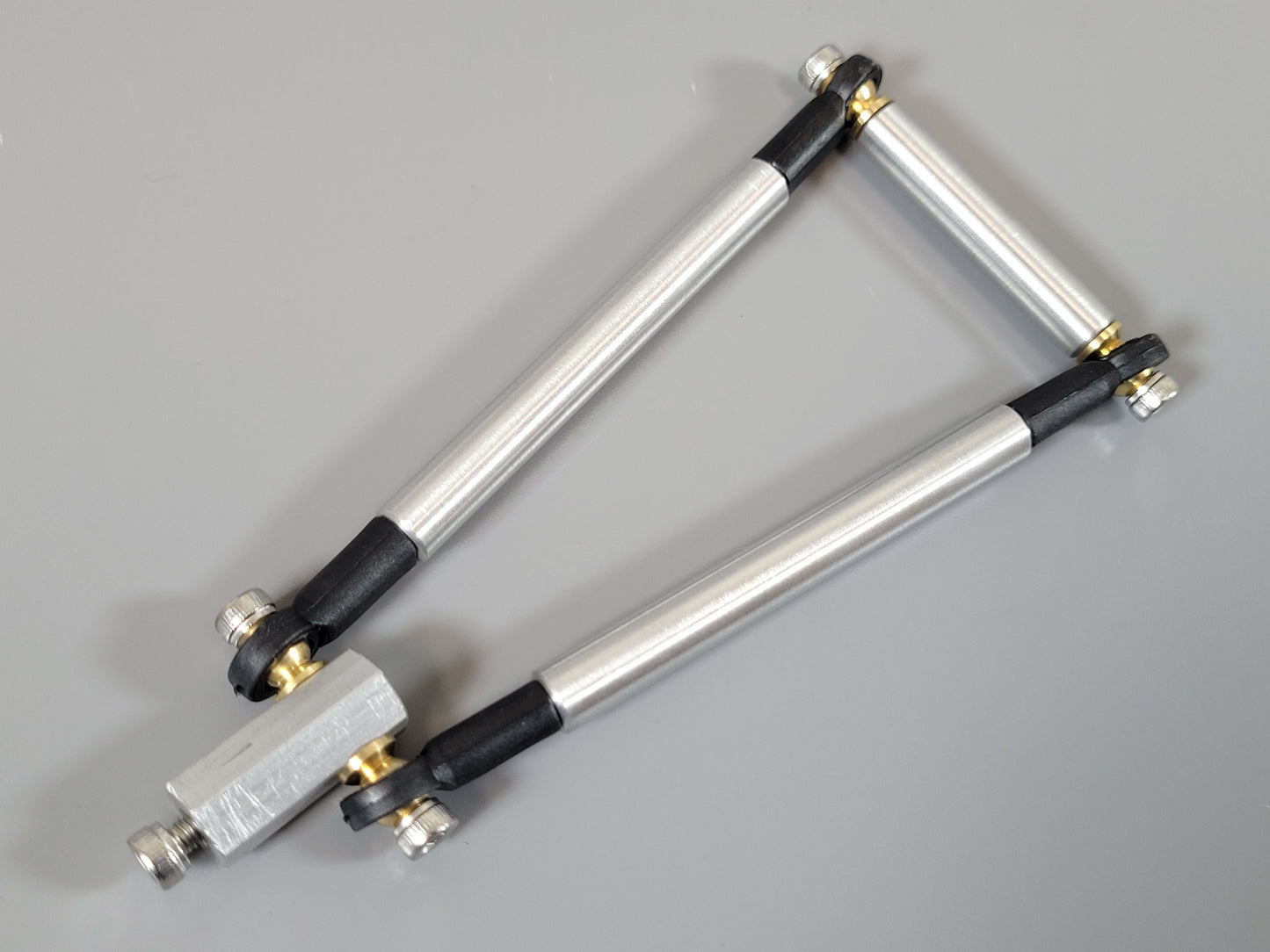Aluminum Front Tower Stable Linkage Sway Bar Rod for Tamiya 1/10 Blackfoot Monster Beetle Mud Blaster