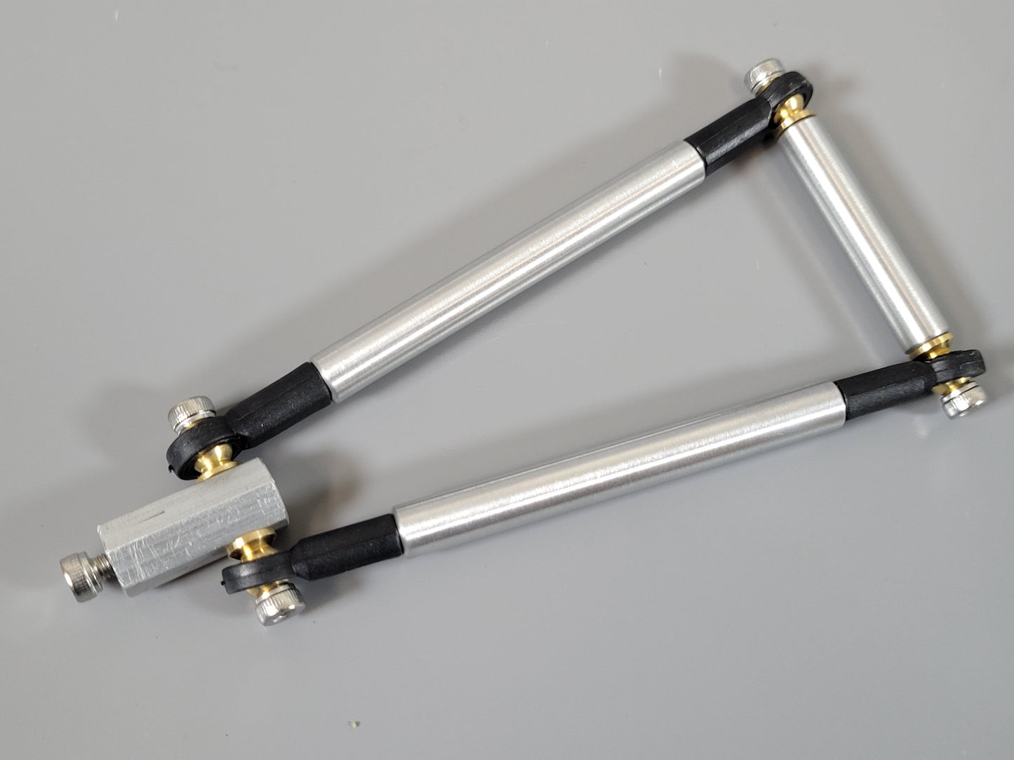 Aluminum Front Tower Stable Linkage Sway Bar Rod for Tamiya 1/10 Blackfoot Monster Beetle Mud Blaster
