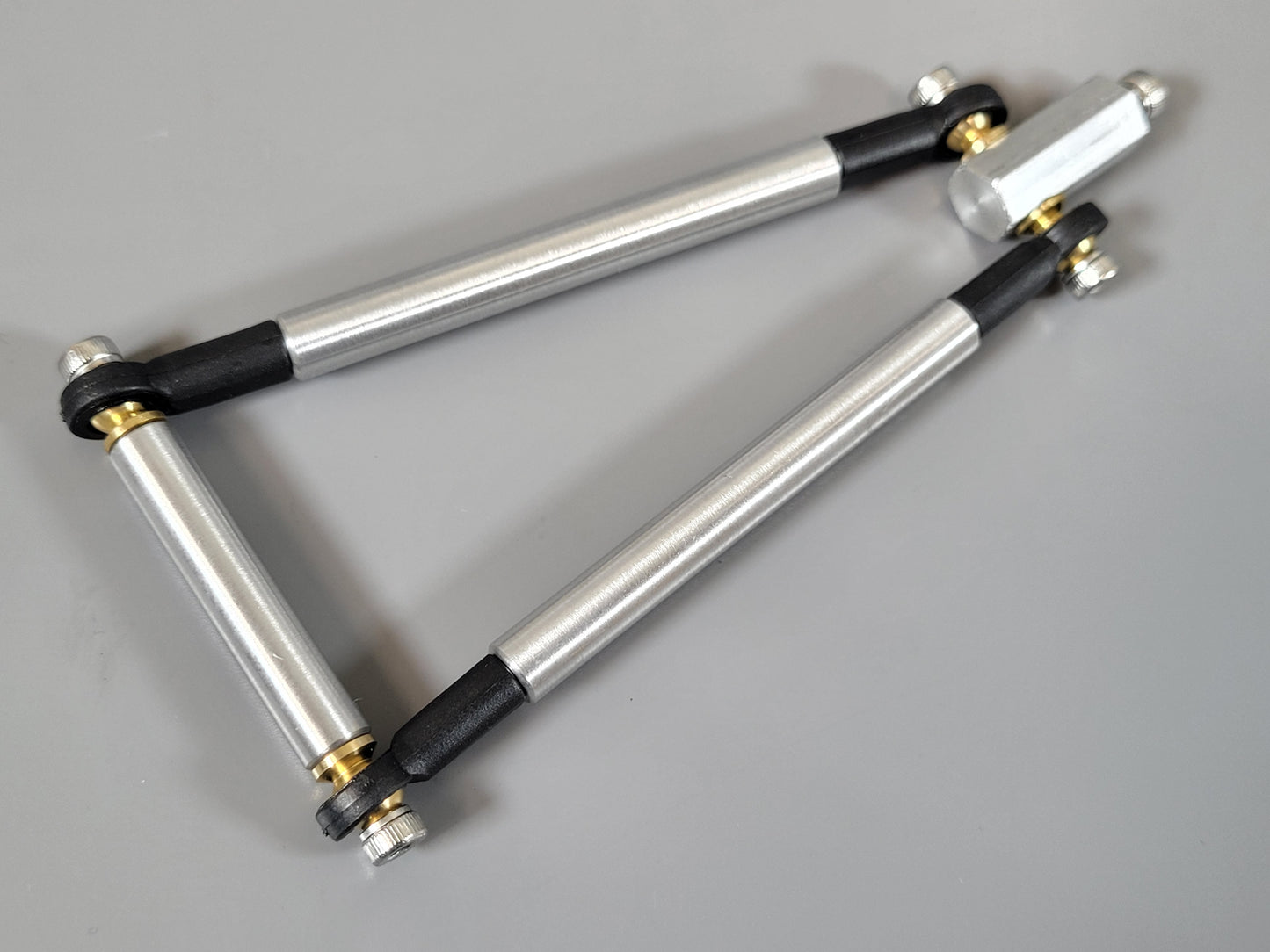 Aluminum Front Tower Stable Linkage Sway Bar Rod for Tamiya 1/10 Blackfoot Monster Beetle Mud Blaster