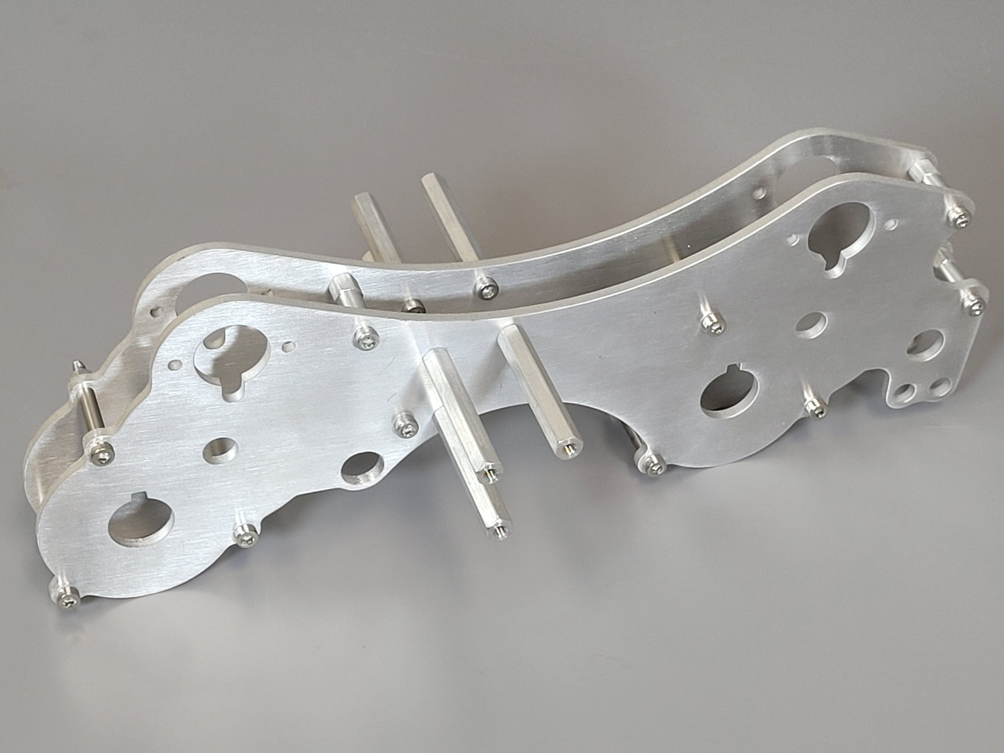 Custom Aluminum Dual Gear Box Frame Bracket Tamiya R/C Blackfoot Monster Beetle Frog Brat