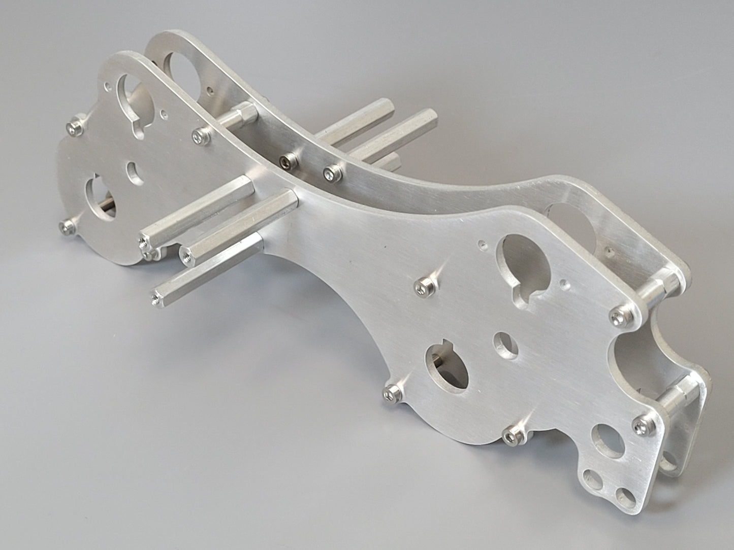 Custom Aluminum Dual Gear Box Frame Bracket Tamiya R/C Blackfoot Monster Beetle Frog Brat