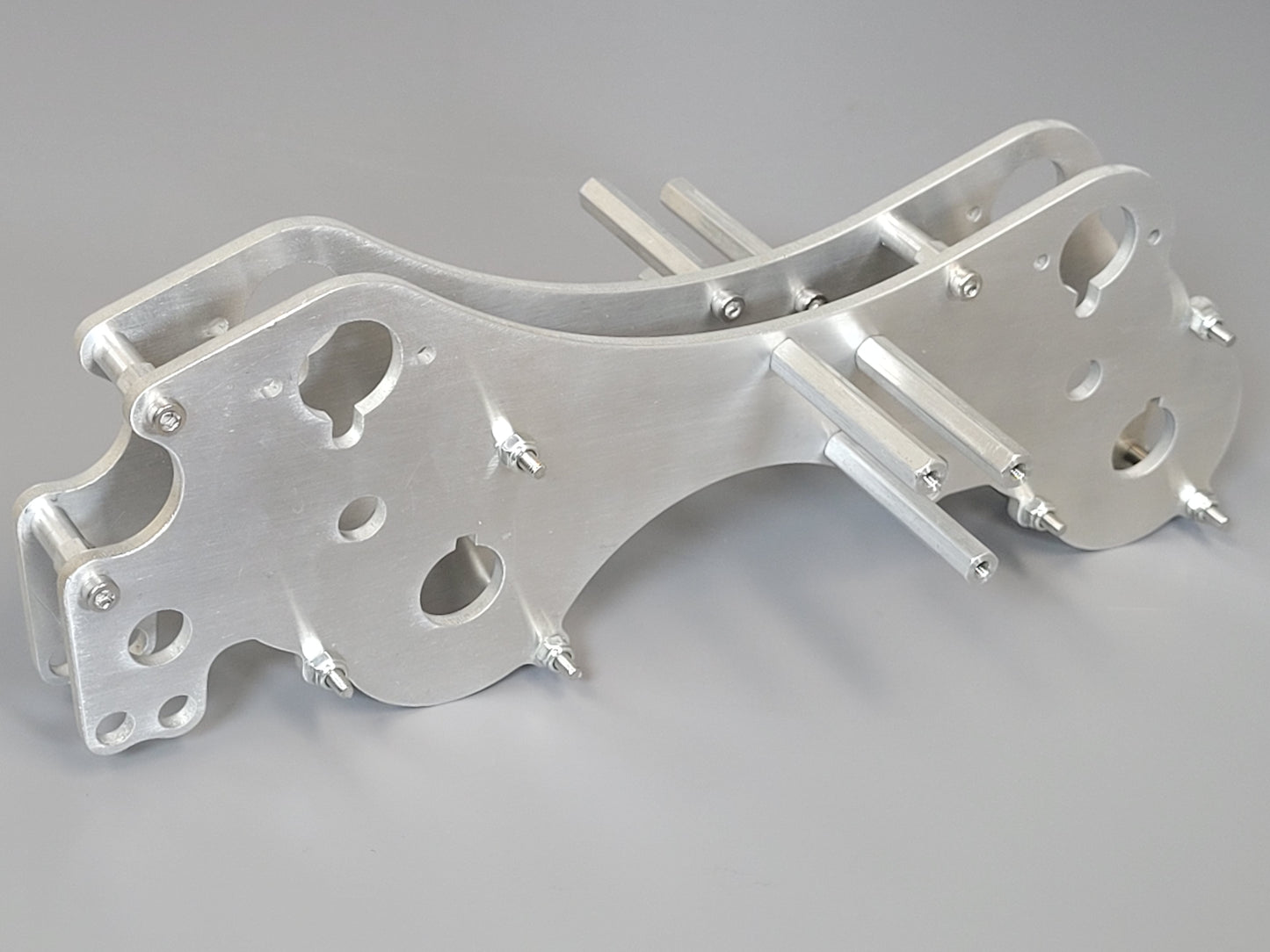 Custom Aluminum Dual Gear Box Frame Bracket Tamiya R/C Blackfoot Monster Beetle Frog Brat