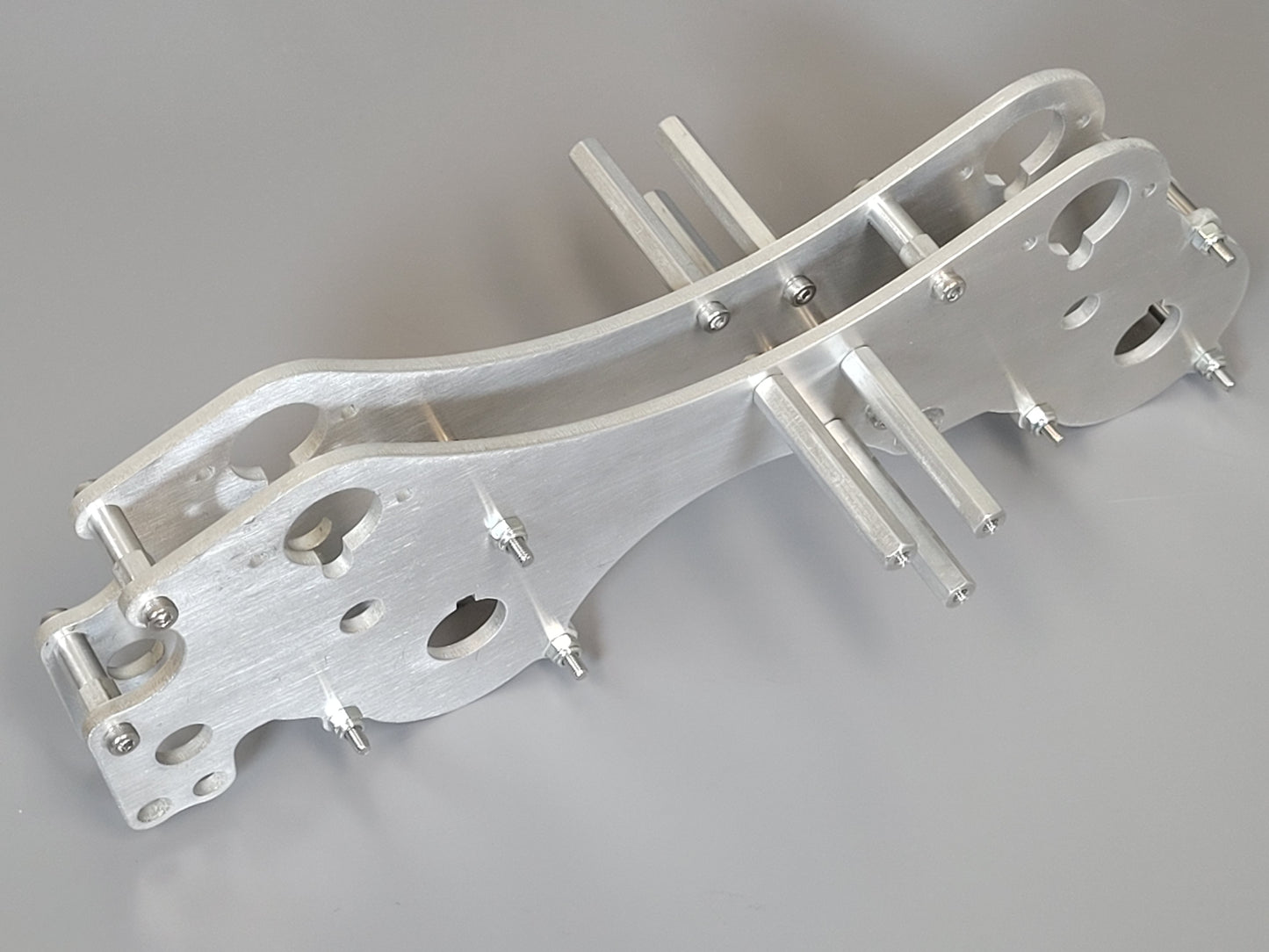 Custom Aluminum Dual Gear Box Frame Bracket Tamiya R/C Blackfoot Monster Beetle Frog Brat