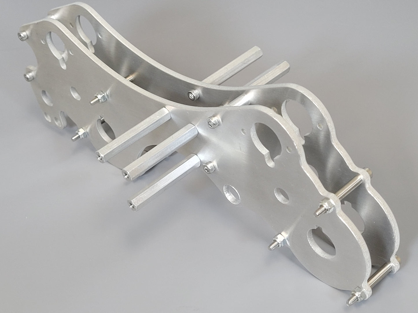 Custom Aluminum Dual Gear Box Frame Bracket Tamiya R/C Blackfoot Monster Beetle Frog Brat