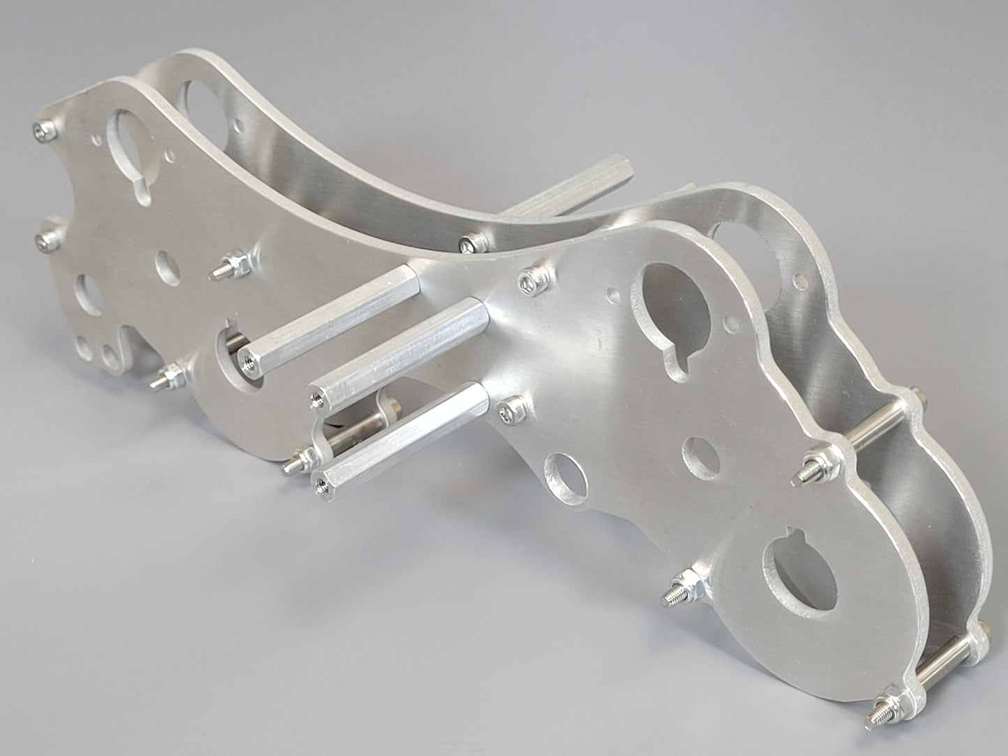 Custom Aluminum Dual Gear Box Frame Bracket Tamiya R/C Blackfoot Monster Beetle Frog Brat
