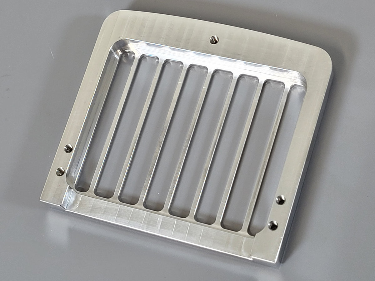 Aluminum Front Face Grill Style Cover Guard Tamiya R/C 1/14 Semi King Grand Hauler Truck