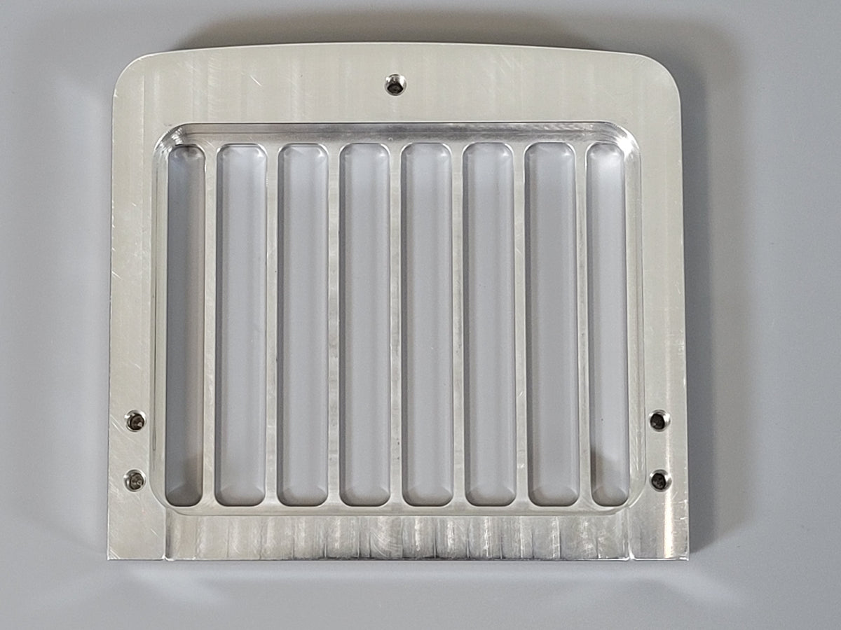 Aluminum Front Face Grill Style Cover Guard Tamiya R/C 1/14 Semi King Grand Hauler Truck