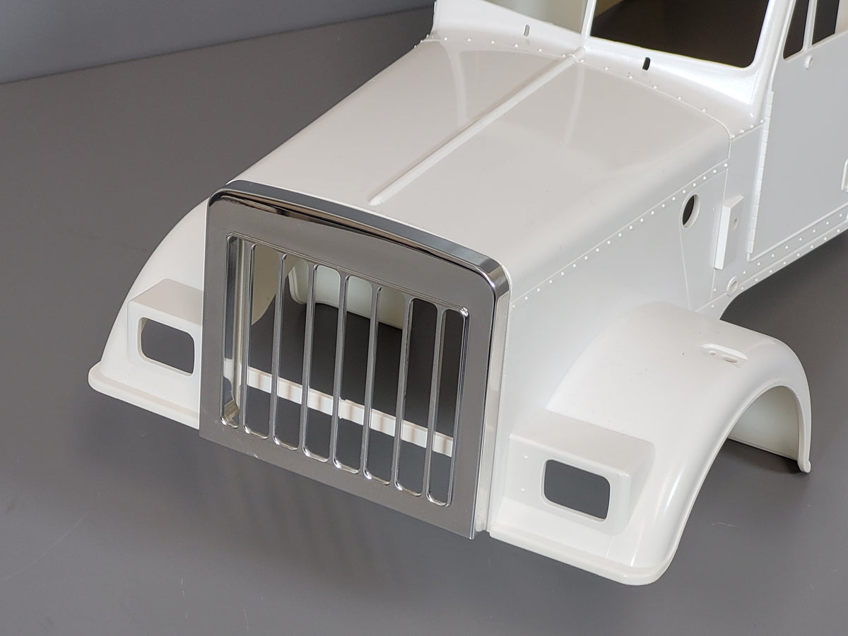 Aluminum Front Face Grill Style Cover Guard Tamiya R/C 1/14 Semi King Grand Hauler Truck
