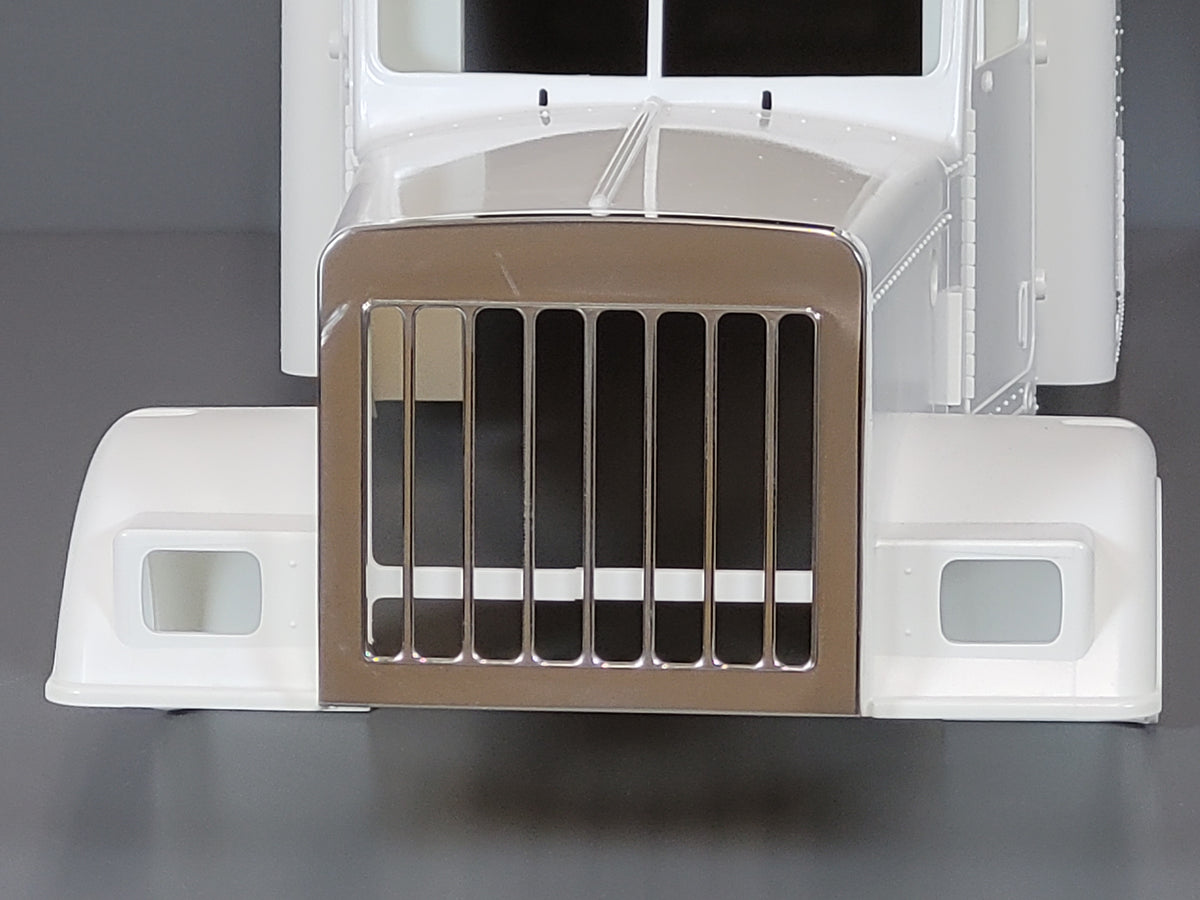 Aluminum Front Face Grill Style Cover Guard Tamiya R/C 1/14 Semi King Grand Hauler Truck