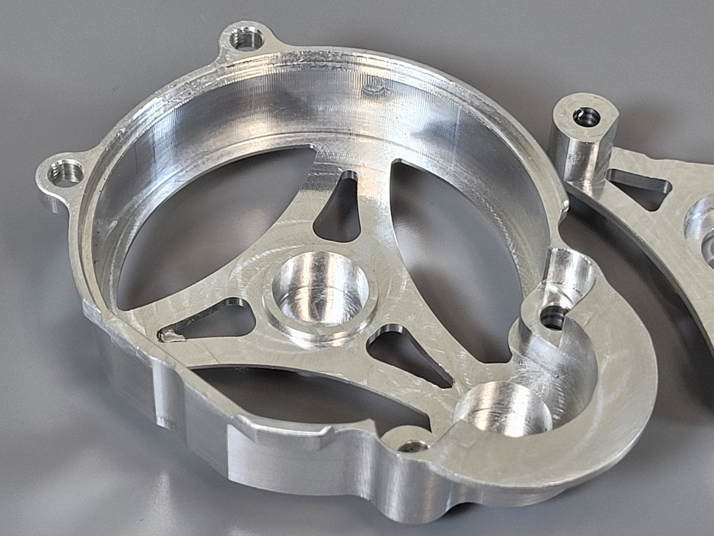Aluminum Gear & Motor Open Style Mount Cover Tamiya 1/10 R/C Sand Scorcher Super Champ Buggy SRB