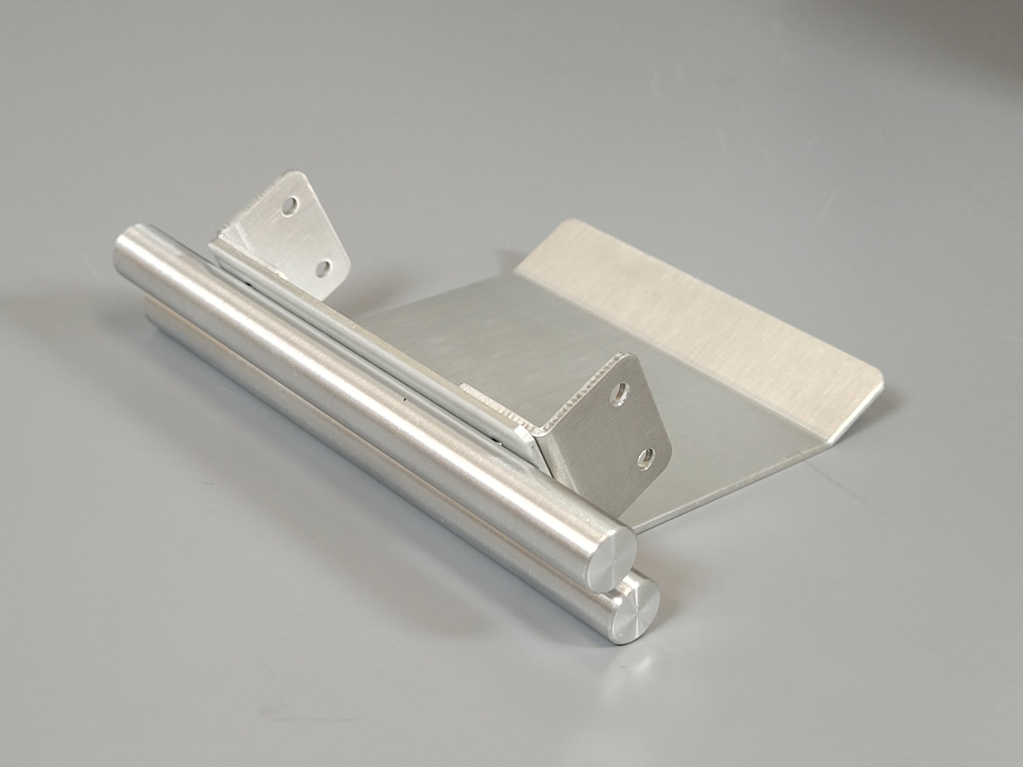 Aluminum Round Style Plate Axle Animal Bumper Guard Skid Tamiya RC 1/10 Super Clodbuster Bullhead