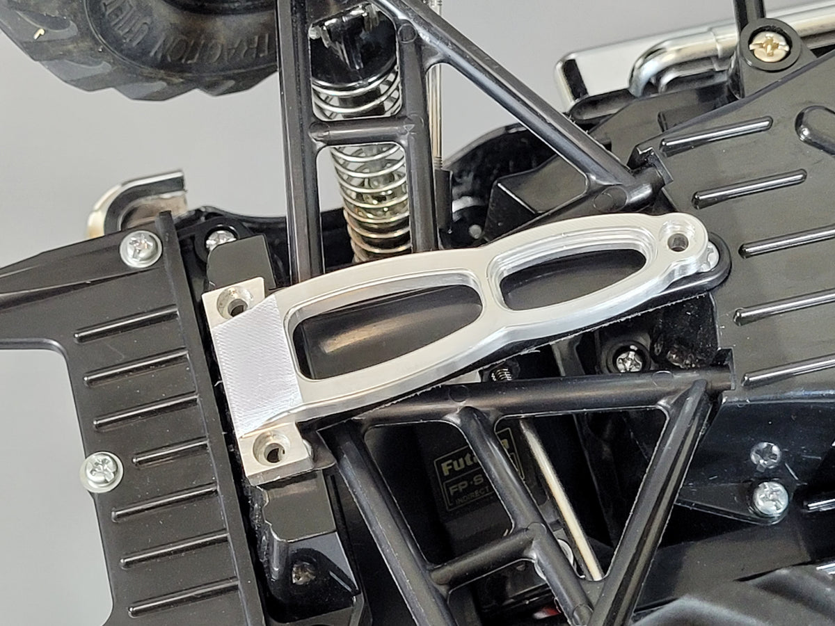 Aluminum Lower Control Arm Center Bracket Mount Tamiya R/C 1/10 Lunch Box Midnight Pumpkin